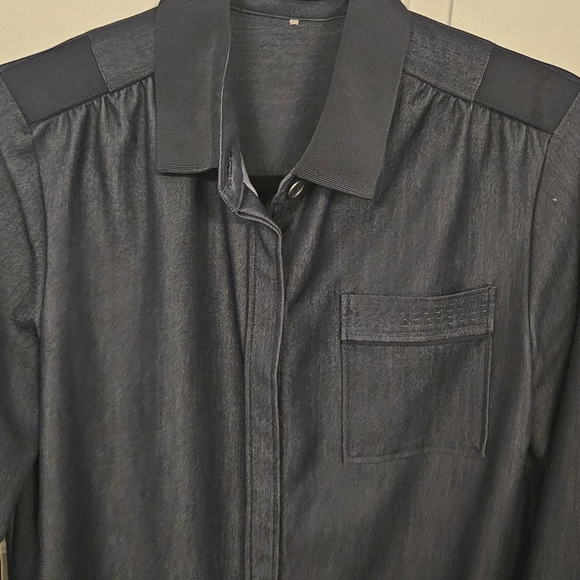 ELIE TAHARI- Dark Navy Blue Dress - Picture 3 of 11